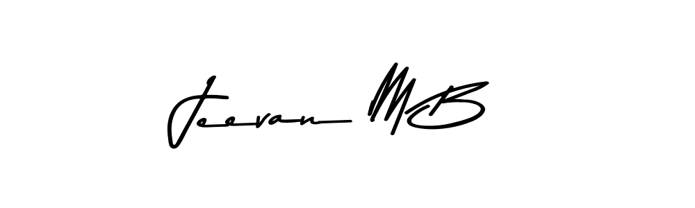 Also we have Jeevan M B name is the best signature style. Create professional handwritten signature collection using Asem Kandis PERSONAL USE autograph style. Jeevan M B signature style 9 images and pictures png