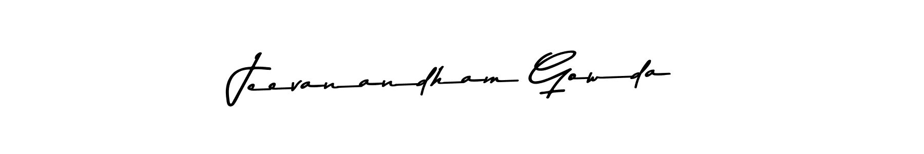 if you are searching for the best signature style for your name Jeevanandham Gowda. so please give up your signature search. here we have designed multiple signature styles  using Asem Kandis PERSONAL USE. Jeevanandham Gowda signature style 9 images and pictures png