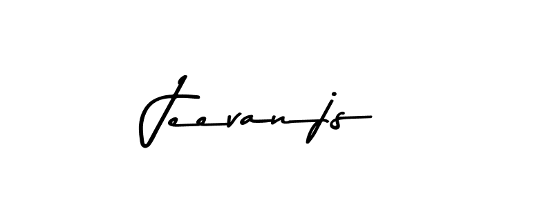 The best way (Asem Kandis PERSONAL USE) to make a short signature is to pick only two or three words in your name. The name Jeevanjs include a total of six letters. For converting this name. Jeevanjs signature style 9 images and pictures png