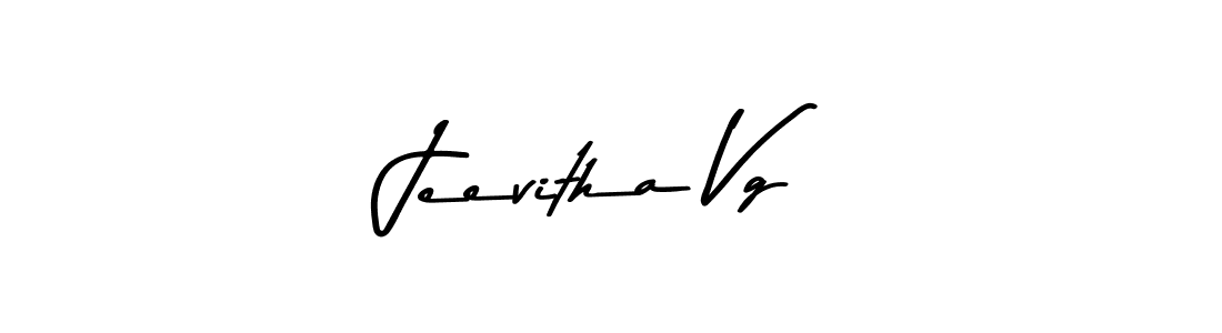 Also we have Jeevitha Vg name is the best signature style. Create professional handwritten signature collection using Asem Kandis PERSONAL USE autograph style. Jeevitha Vg signature style 9 images and pictures png