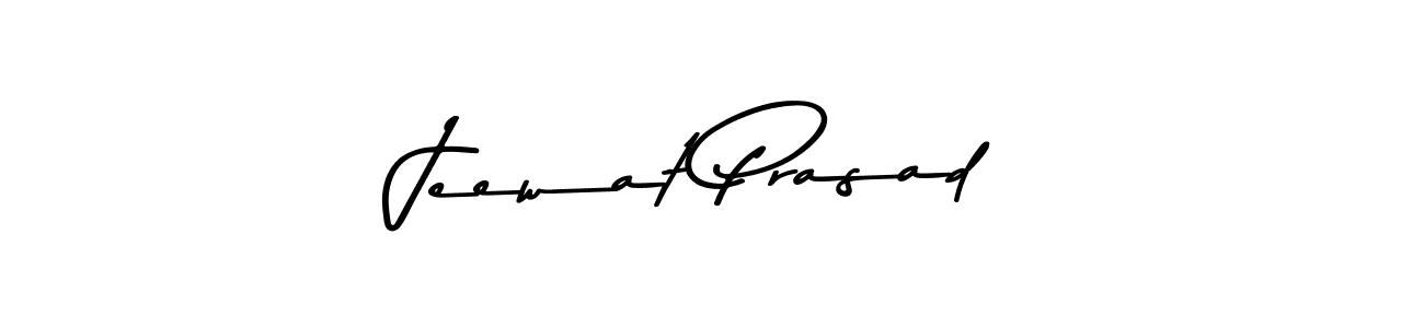 Here are the top 10 professional signature styles for the name Jeewat Prasad. These are the best autograph styles you can use for your name. Jeewat Prasad signature style 9 images and pictures png