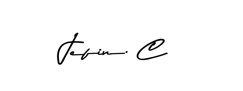 Make a short Jefin. C signature style. Manage your documents anywhere anytime using Asem Kandis PERSONAL USE. Create and add eSignatures, submit forms, share and send files easily. Jefin. C signature style 9 images and pictures png