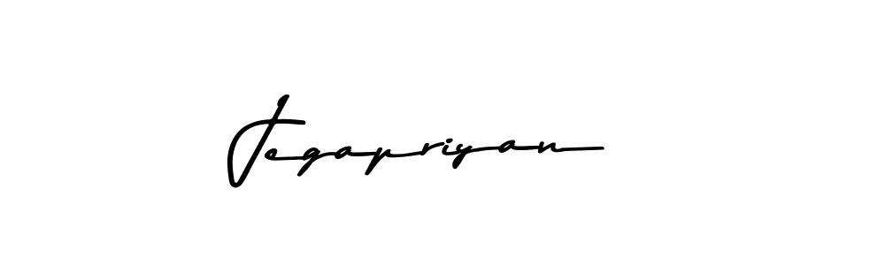 Create a beautiful signature design for name Jegapriyan. With this signature (Asem Kandis PERSONAL USE) fonts, you can make a handwritten signature for free. Jegapriyan signature style 9 images and pictures png