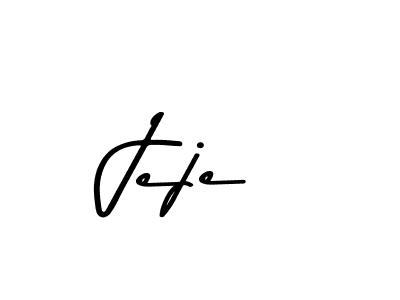 How to make Jeje name signature. Use Asem Kandis PERSONAL USE style for creating short signs online. This is the latest handwritten sign. Jeje signature style 9 images and pictures png