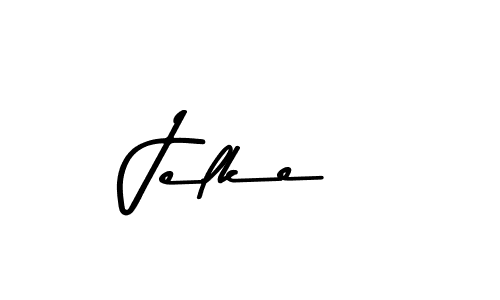 Similarly Asem Kandis PERSONAL USE is the best handwritten signature design. Signature creator online .You can use it as an online autograph creator for name Jelke. Jelke signature style 9 images and pictures png