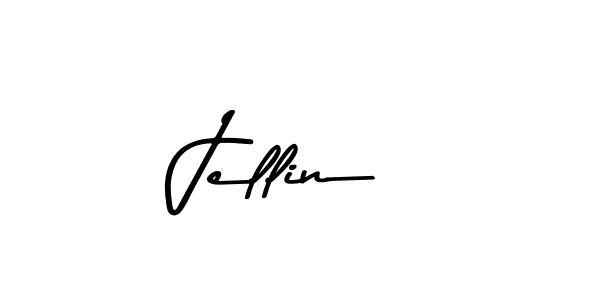 How to make Jellin signature? Asem Kandis PERSONAL USE is a professional autograph style. Create handwritten signature for Jellin name. Jellin signature style 9 images and pictures png