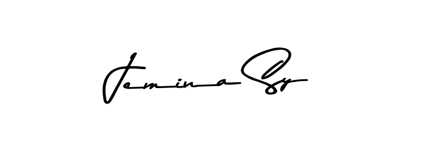 Create a beautiful signature design for name Jemina Sy. With this signature (Asem Kandis PERSONAL USE) fonts, you can make a handwritten signature for free. Jemina Sy signature style 9 images and pictures png
