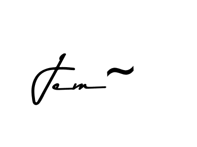 Make a beautiful signature design for name Jem~. Use this online signature maker to create a handwritten signature for free. Jem~ signature style 9 images and pictures png