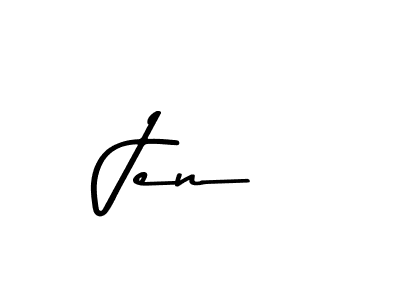 Create a beautiful signature design for name Jen*. With this signature (Asem Kandis PERSONAL USE) fonts, you can make a handwritten signature for free. Jen* signature style 9 images and pictures png