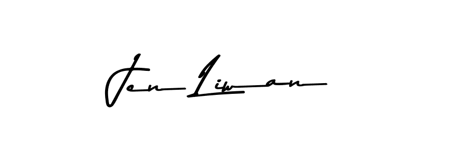 Make a beautiful signature design for name Jen Liwan. Use this online signature maker to create a handwritten signature for free. Jen Liwan signature style 9 images and pictures png