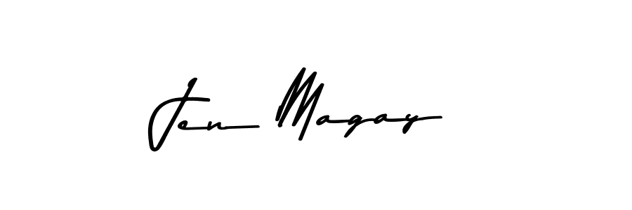 Here are the top 10 professional signature styles for the name Jen Magay. These are the best autograph styles you can use for your name. Jen Magay signature style 9 images and pictures png