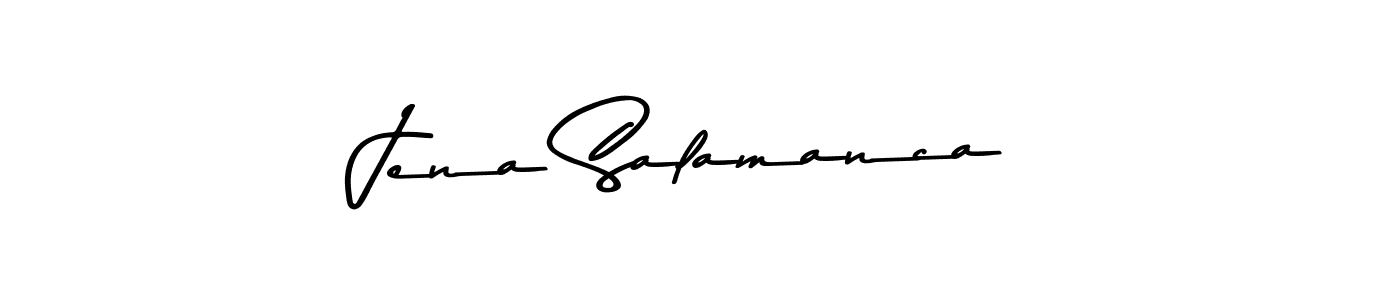 Asem Kandis PERSONAL USE is a professional signature style that is perfect for those who want to add a touch of class to their signature. It is also a great choice for those who want to make their signature more unique. Get Jena Salamanca name to fancy signature for free. Jena Salamanca signature style 9 images and pictures png