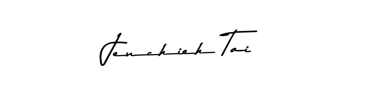 Use a signature maker to create a handwritten signature online. With this signature software, you can design (Asem Kandis PERSONAL USE) your own signature for name Jenchieh Tai. Jenchieh Tai signature style 9 images and pictures png