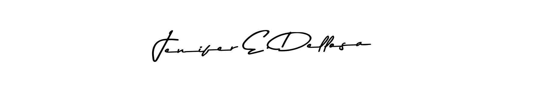 Also we have Jenifer E. Dellosa name is the best signature style. Create professional handwritten signature collection using Asem Kandis PERSONAL USE autograph style. Jenifer E. Dellosa signature style 9 images and pictures png