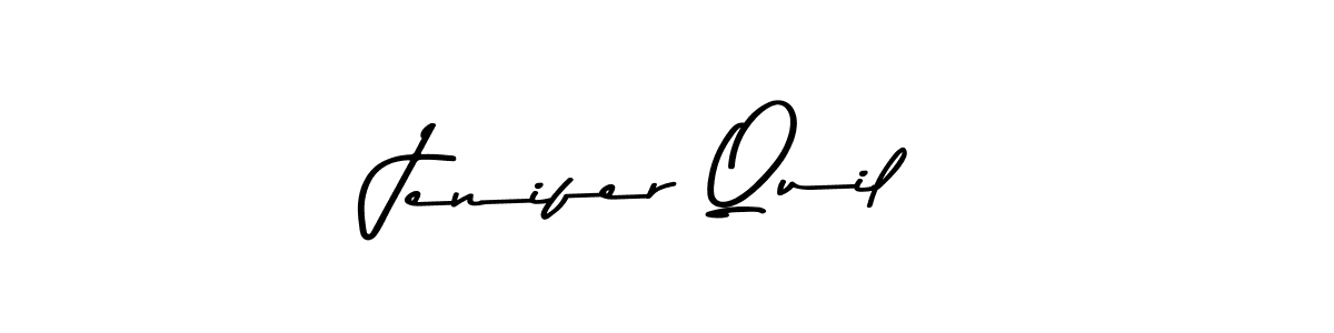 Design your own signature with our free online signature maker. With this signature software, you can create a handwritten (Asem Kandis PERSONAL USE) signature for name Jenifer Quil. Jenifer Quil signature style 9 images and pictures png