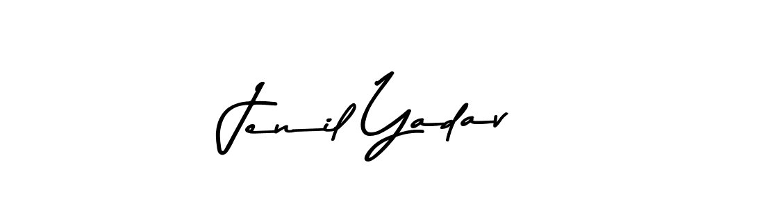 Check out images of Autograph of Jenil Yadav name. Actor Jenil Yadav Signature Style. Asem Kandis PERSONAL USE is a professional sign style online. Jenil Yadav signature style 9 images and pictures png