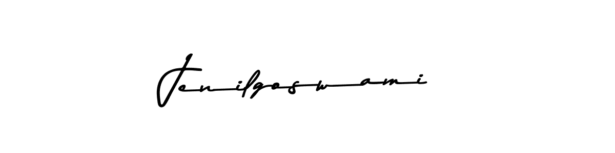 Similarly Asem Kandis PERSONAL USE is the best handwritten signature design. Signature creator online .You can use it as an online autograph creator for name Jenilgoswami. Jenilgoswami signature style 9 images and pictures png