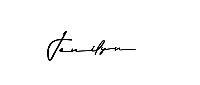 Design your own signature with our free online signature maker. With this signature software, you can create a handwritten (Asem Kandis PERSONAL USE) signature for name Jenilyn. Jenilyn signature style 9 images and pictures png