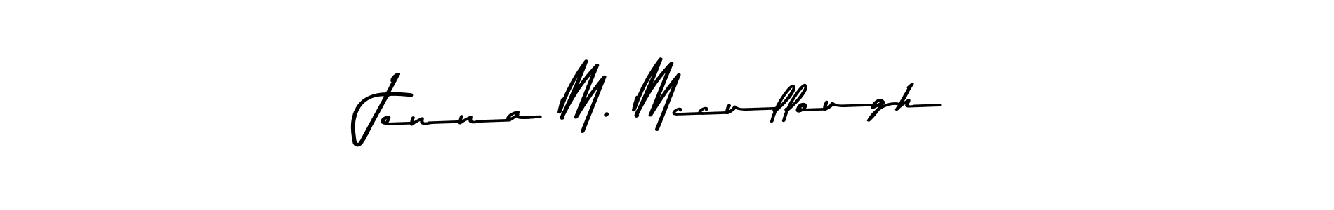 Jenna M. Mccullough stylish signature style. Best Handwritten Sign (Asem Kandis PERSONAL USE) for my name. Handwritten Signature Collection Ideas for my name Jenna M. Mccullough. Jenna M. Mccullough signature style 9 images and pictures png