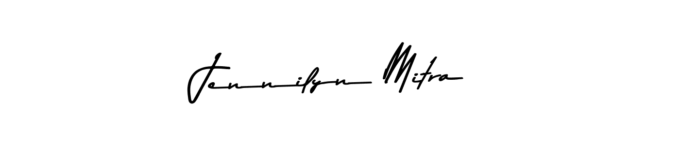 Design your own signature with our free online signature maker. With this signature software, you can create a handwritten (Asem Kandis PERSONAL USE) signature for name Jennilyn Mitra. Jennilyn Mitra signature style 9 images and pictures png
