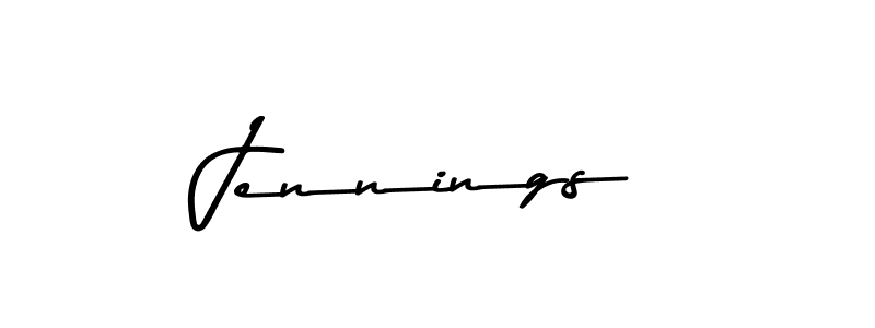 Also You can easily find your signature by using the search form. We will create Jennings name handwritten signature images for you free of cost using Asem Kandis PERSONAL USE sign style. Jennings signature style 9 images and pictures png