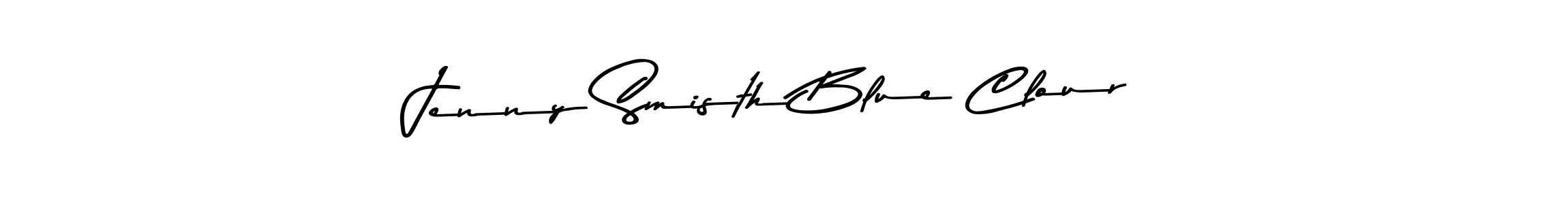 Similarly Asem Kandis PERSONAL USE is the best handwritten signature design. Signature creator online .You can use it as an online autograph creator for name Jenny Smisth Blue Clour. Jenny Smisth Blue Clour signature style 9 images and pictures png