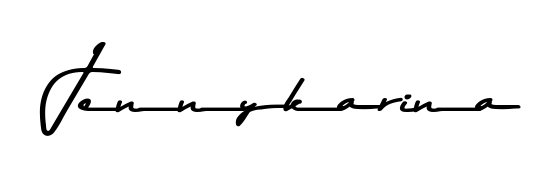 The Asem Kandis PERSONAL USE signature style provides a bold statement for name Jennykarina. Designed for business owners, executives, and leaders. Jennykarina signature style 9 images and pictures png