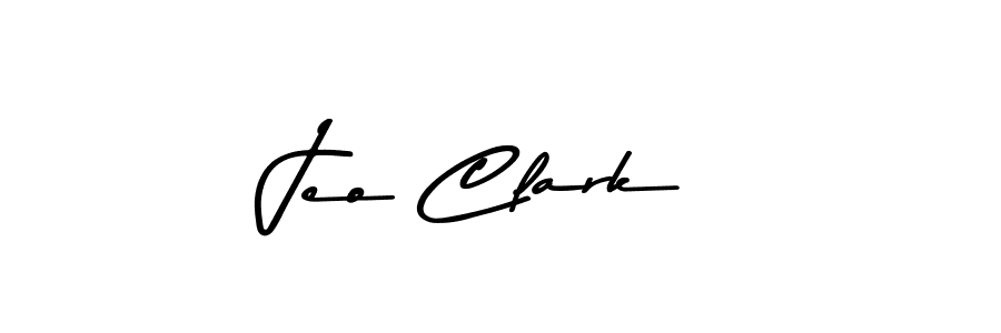 Make a beautiful signature design for name Jeo Clark. With this signature (Asem Kandis PERSONAL USE) style, you can create a handwritten signature for free. Jeo Clark signature style 9 images and pictures png