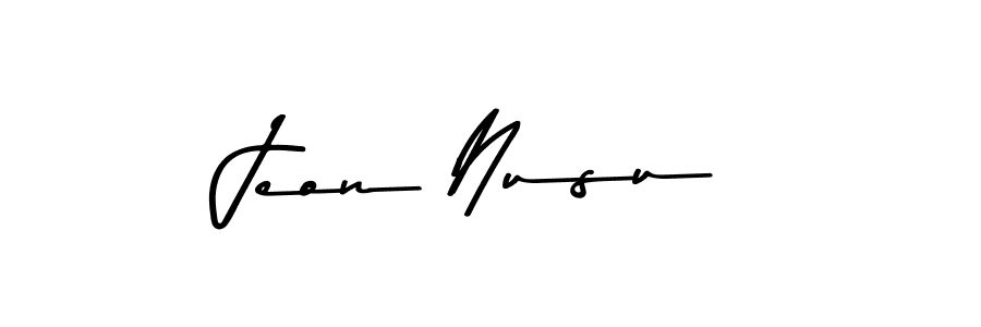 How to Draw Jeon Nusu signature style? Asem Kandis PERSONAL USE is a latest design signature styles for name Jeon Nusu. Jeon Nusu signature style 9 images and pictures png