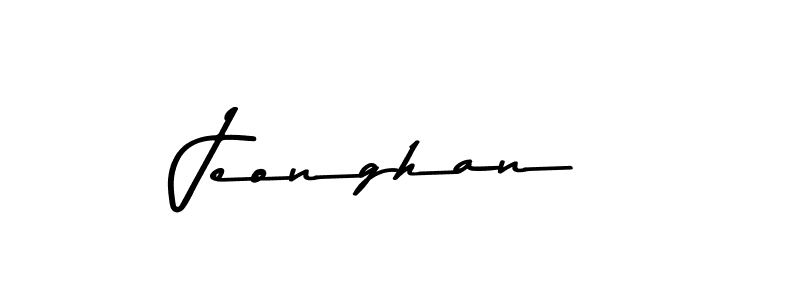 Jeonghan stylish signature style. Best Handwritten Sign (Asem Kandis PERSONAL USE) for my name. Handwritten Signature Collection Ideas for my name Jeonghan. Jeonghan signature style 9 images and pictures png