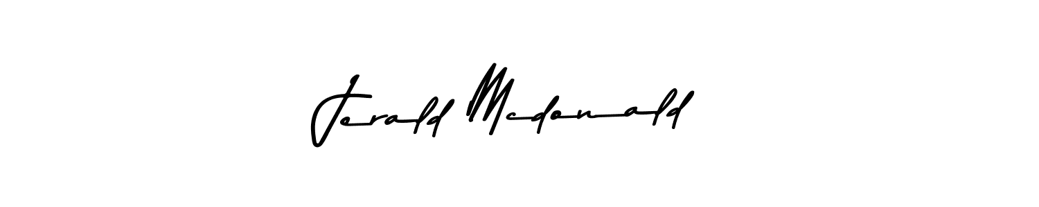 Once you've used our free online signature maker to create your best signature Asem Kandis PERSONAL USE style, it's time to enjoy all of the benefits that Jerald Mcdonald name signing documents. Jerald Mcdonald signature style 9 images and pictures png