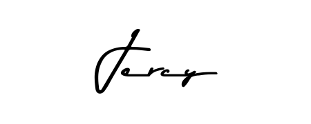 A timeless handwritten aesthetic for Jercy. The Asem Kandis PERSONAL USE font gives your signature a handcrafted feel with natural curves. Jercy signature style 9 images and pictures png