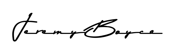 A timeless handwritten aesthetic for Jeremy Boyce. The Asem Kandis PERSONAL USE font gives your signature a handcrafted feel with natural curves. Jeremy Boyce signature style 9 images and pictures png