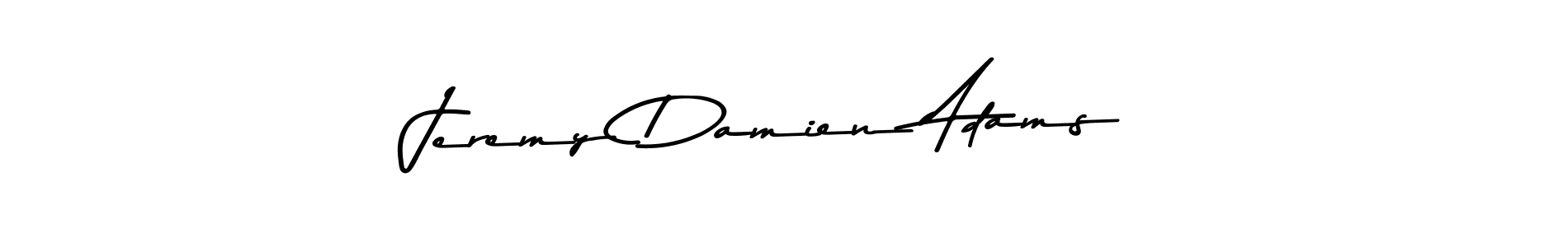 Jeremy Damien Adams stylish signature style. Best Handwritten Sign (Asem Kandis PERSONAL USE) for my name. Handwritten Signature Collection Ideas for my name Jeremy Damien Adams. Jeremy Damien Adams signature style 9 images and pictures png