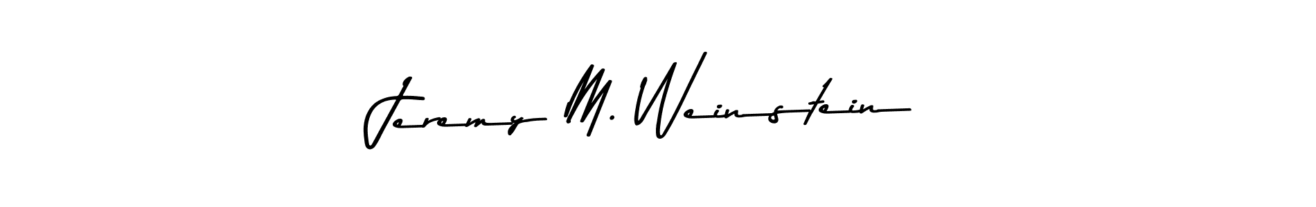 Similarly Asem Kandis PERSONAL USE is the best handwritten signature design. Signature creator online .You can use it as an online autograph creator for name Jeremy M. Weinstein. Jeremy M. Weinstein signature style 9 images and pictures png