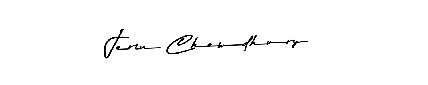 Asem Kandis PERSONAL USE is a professional signature style that is perfect for those who want to add a touch of class to their signature. It is also a great choice for those who want to make their signature more unique. Get Jerin Chowdhury name to fancy signature for free. Jerin Chowdhury signature style 9 images and pictures png