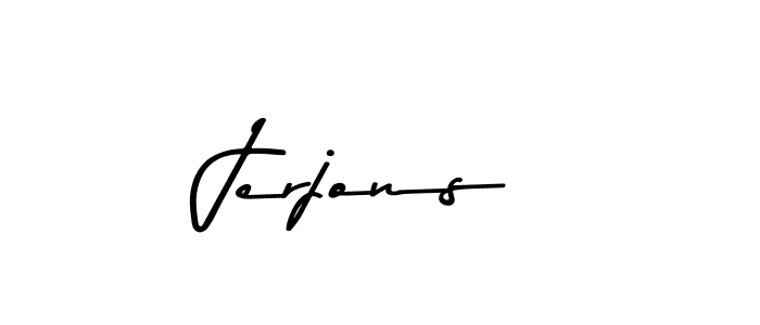 How to Draw Jerjons signature style? Asem Kandis PERSONAL USE is a latest design signature styles for name Jerjons. Jerjons signature style 9 images and pictures png