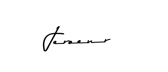 Create a beautiful signature design for name Jeroenr. With this signature (Asem Kandis PERSONAL USE) fonts, you can make a handwritten signature for free. Jeroenr signature style 9 images and pictures png
