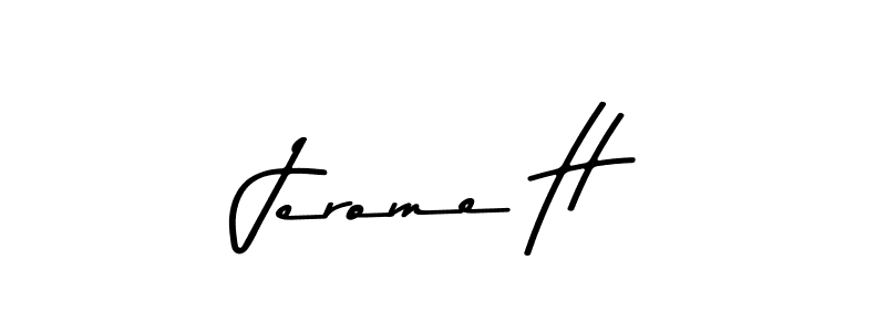 Similarly Asem Kandis PERSONAL USE is the best handwritten signature design. Signature creator online .You can use it as an online autograph creator for name Jerome H. Jerome H signature style 9 images and pictures png