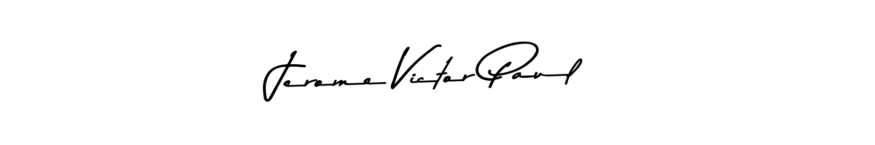 Similarly Asem Kandis PERSONAL USE is the best handwritten signature design. Signature creator online .You can use it as an online autograph creator for name Jerome Victor Paul. Jerome Victor Paul signature style 9 images and pictures png