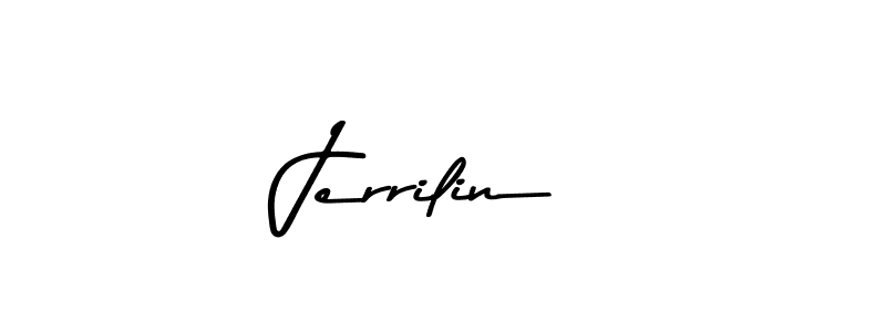 Jerrilin stylish signature style. Best Handwritten Sign (Asem Kandis PERSONAL USE) for my name. Handwritten Signature Collection Ideas for my name Jerrilin. Jerrilin signature style 9 images and pictures png