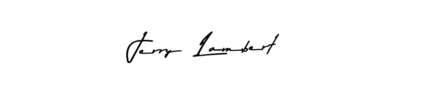 How to make Jerry  Lambert signature? Asem Kandis PERSONAL USE is a professional autograph style. Create handwritten signature for Jerry  Lambert name. Jerry  Lambert signature style 9 images and pictures png