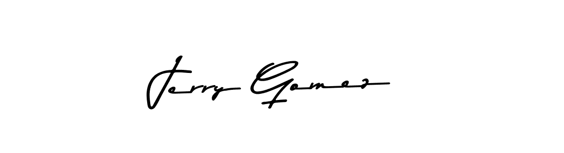 Here are the top 10 professional signature styles for the name Jerry Gomez. These are the best autograph styles you can use for your name. Jerry Gomez signature style 9 images and pictures png