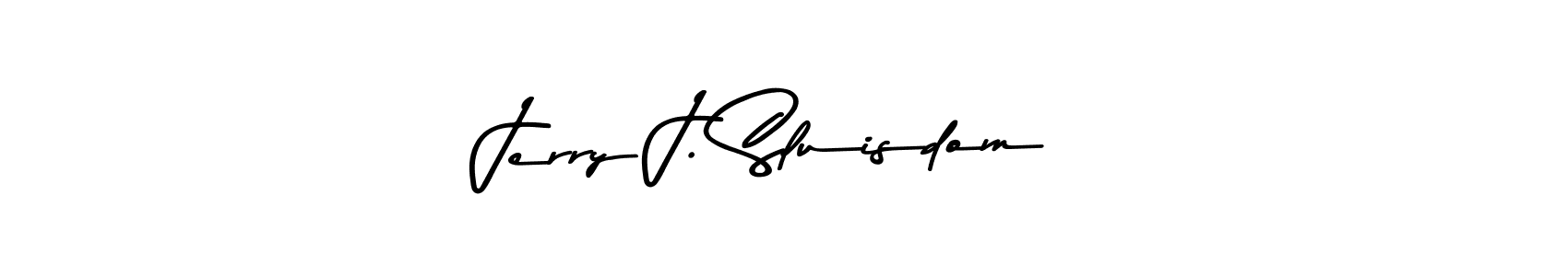 You can use this online signature creator to create a handwritten signature for the name Jerry J. Sluisdom. This is the best online autograph maker. Jerry J. Sluisdom signature style 9 images and pictures png