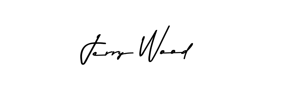 Design your own signature with our free online signature maker. With this signature software, you can create a handwritten (Asem Kandis PERSONAL USE) signature for name Jerry Wood. Jerry Wood signature style 9 images and pictures png