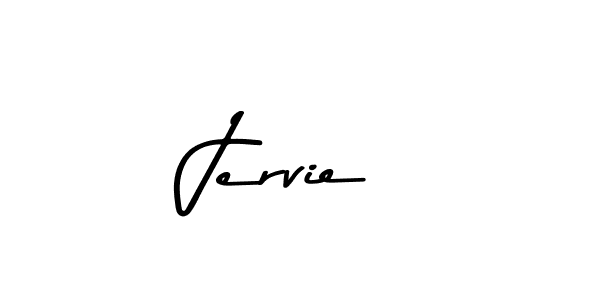 Jervie stylish signature style. Best Handwritten Sign (Asem Kandis PERSONAL USE) for my name. Handwritten Signature Collection Ideas for my name Jervie. Jervie signature style 9 images and pictures png