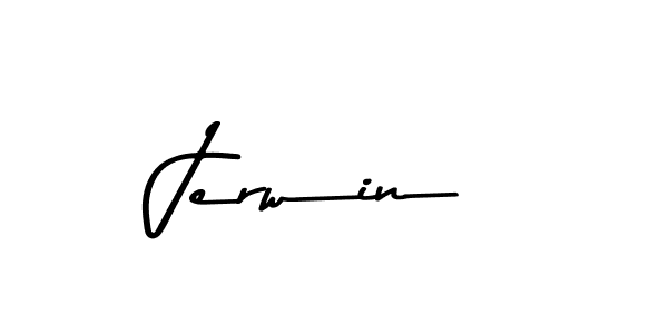 How to make Jerwin signature? Asem Kandis PERSONAL USE is a professional autograph style. Create handwritten signature for Jerwin name. Jerwin signature style 9 images and pictures png