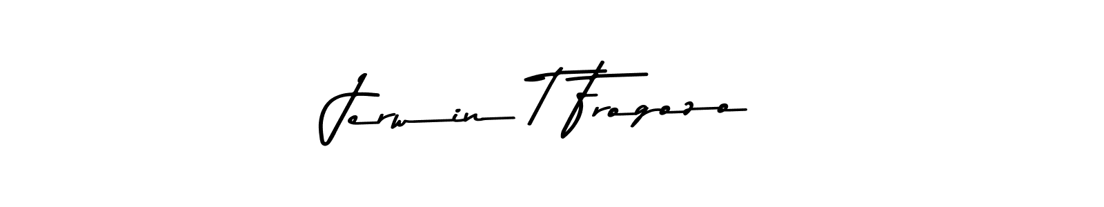 It looks lik you need a new signature style for name Jerwin T Frogozo. Design unique handwritten (Asem Kandis PERSONAL USE) signature with our free signature maker in just a few clicks. Jerwin T Frogozo signature style 9 images and pictures png