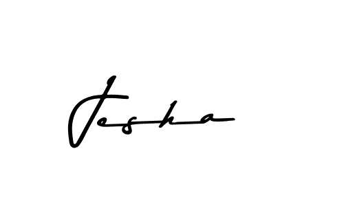 Similarly Asem Kandis PERSONAL USE is the best handwritten signature design. Signature creator online .You can use it as an online autograph creator for name Jesha. Jesha signature style 9 images and pictures png