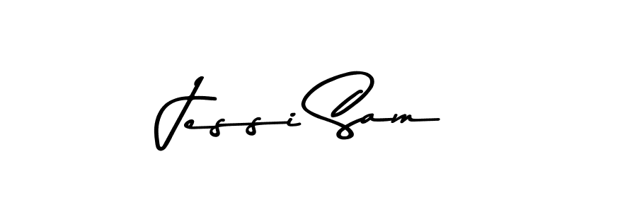 Use a signature maker to create a handwritten signature online. With this signature software, you can design (Asem Kandis PERSONAL USE) your own signature for name Jessi Sam. Jessi Sam signature style 9 images and pictures png